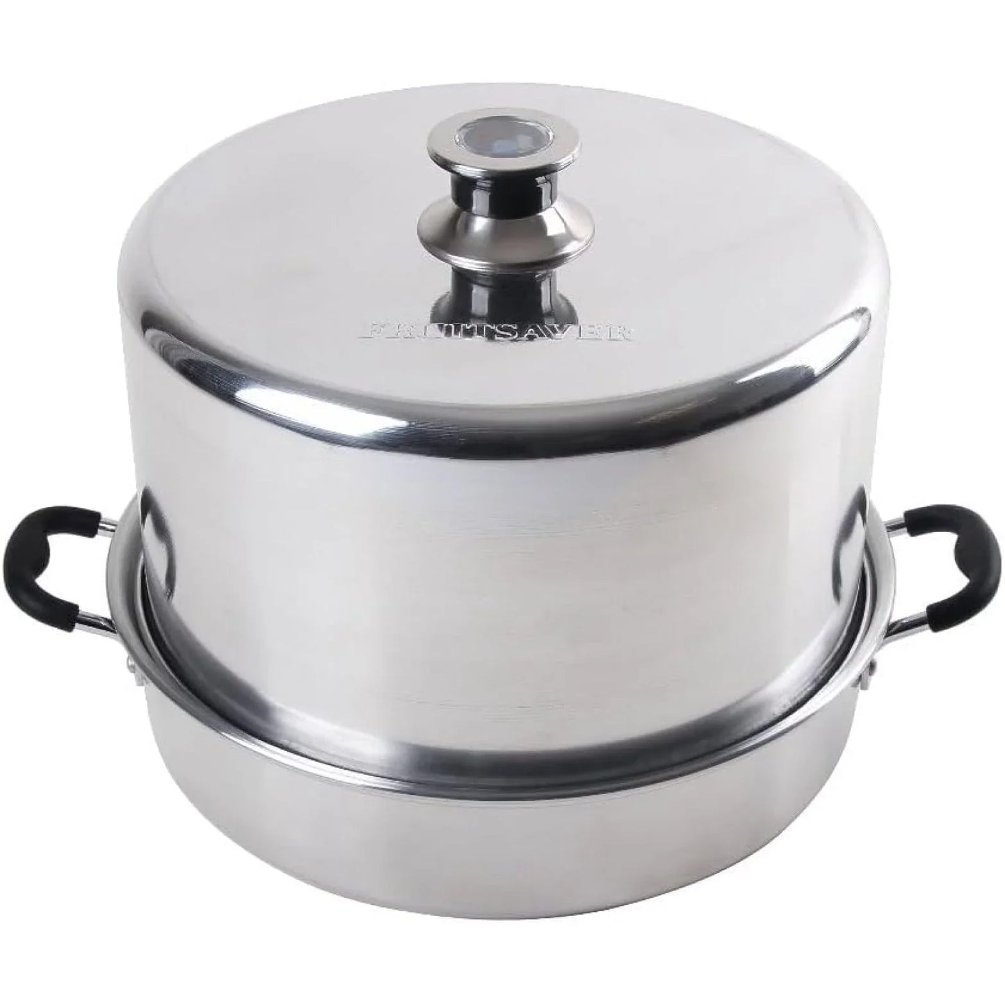 HTYSUPPLY VKP Brands Fruit Saver Steam Canner, 7 Quart Jar Capacity, Silver