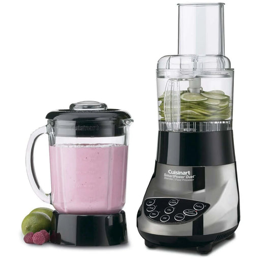Hamilton Beach 3-in-1 Electronic Kitchen System, 800 Watts Blender with 48 oz. Glass Blending Jar, Food Processor Attachment and 20 oz. Travel Jar with Lid